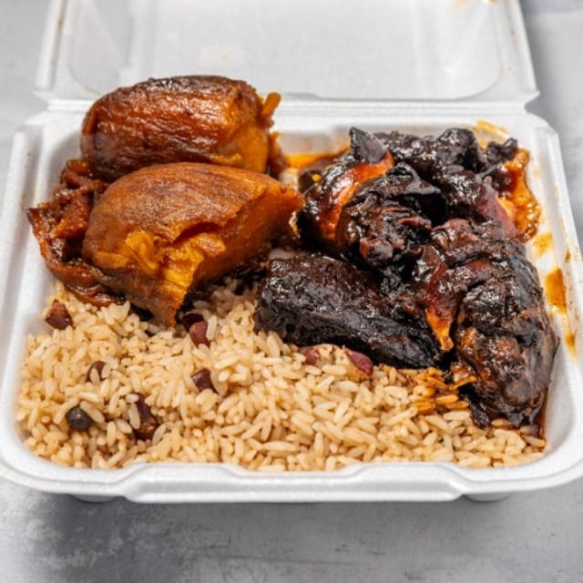 BBQ Jerk Chicken.