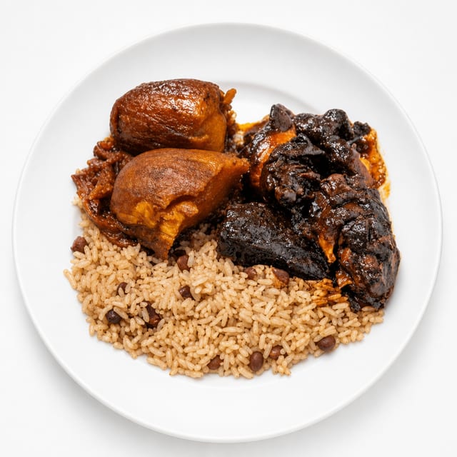 BBQ Jerk Chicken.