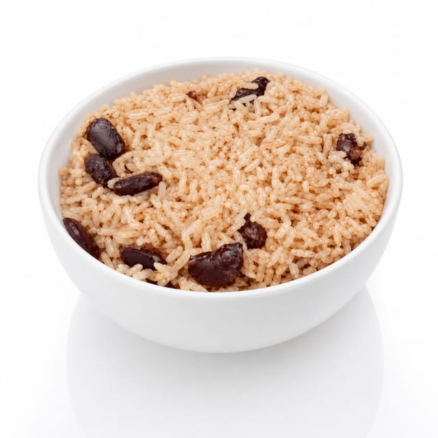 Rice & Peas.
