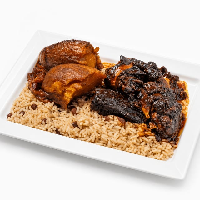 BBQ Jerk Chicken.