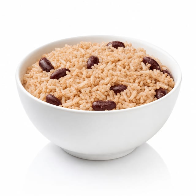 Rice & Peas.