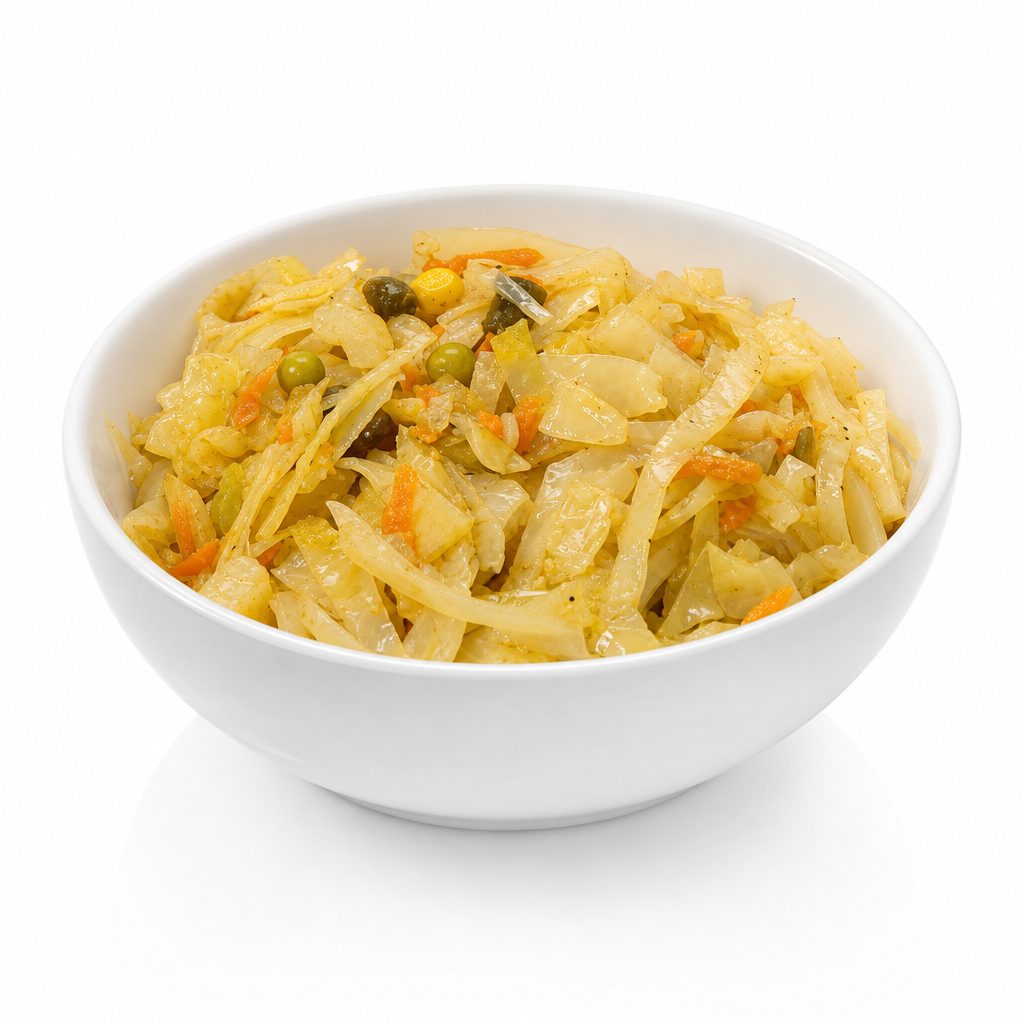Steamed Cabbage.