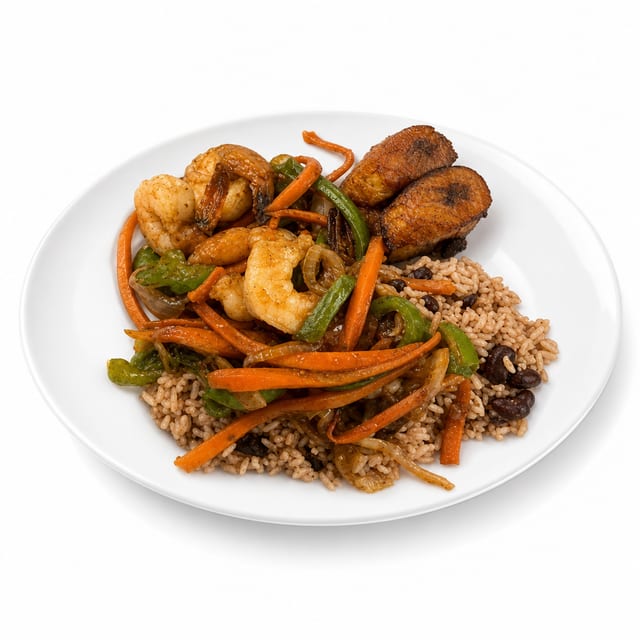 Stir-Fry Shrimp.