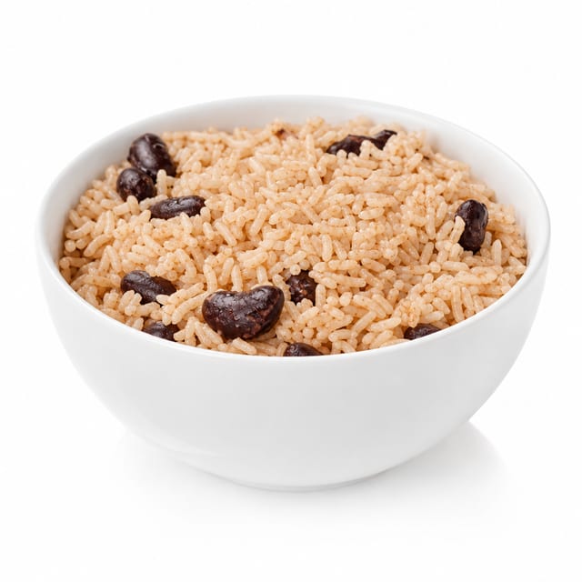 Rice & Peas.