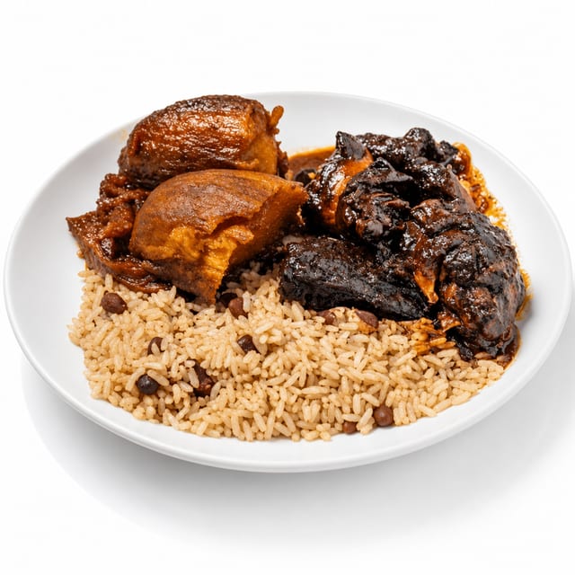 BBQ Jerk Chicken.