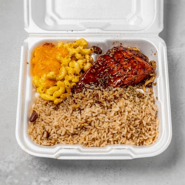 Sweet Chilli Salmon.