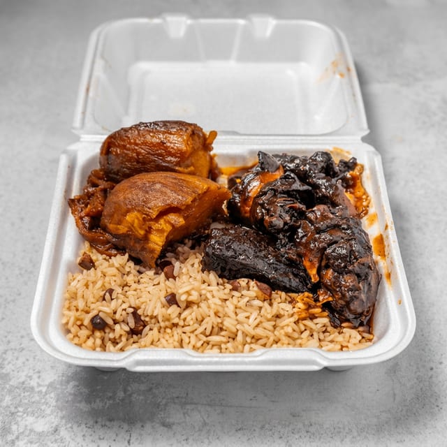 BBQ Jerk Chicken.