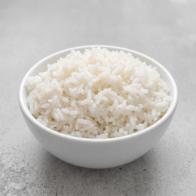 White Rice.